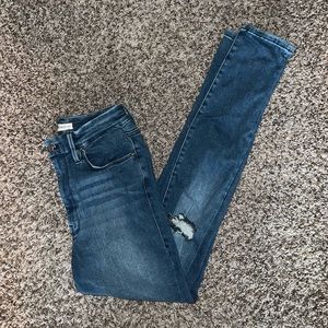 good american always fits good waist jeans